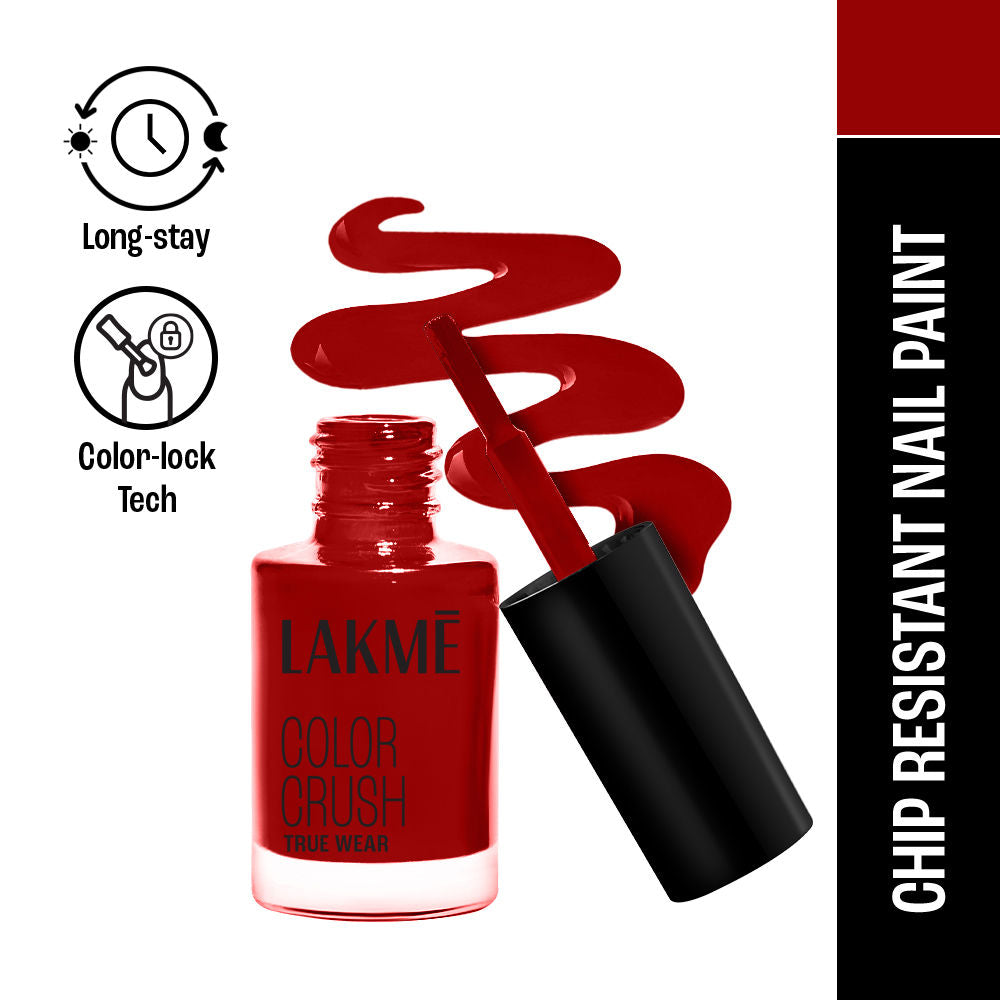 True Wear Color Crush Nail Polish, Long Lasting & Vibrant Nail Paint - 416