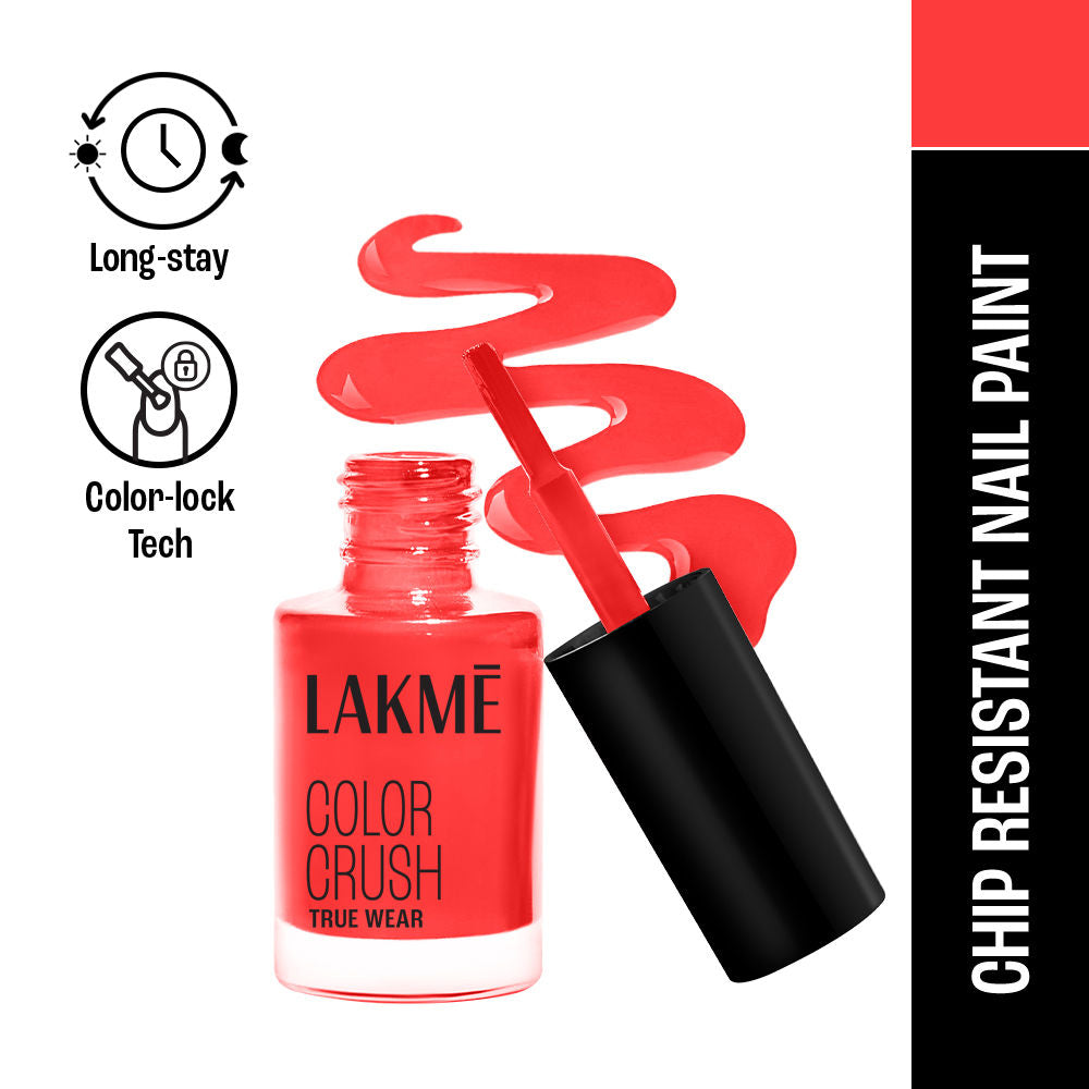 True Wear Color Crush Nail Polish, Long Lasting & Vibrant Nail Paint - 501