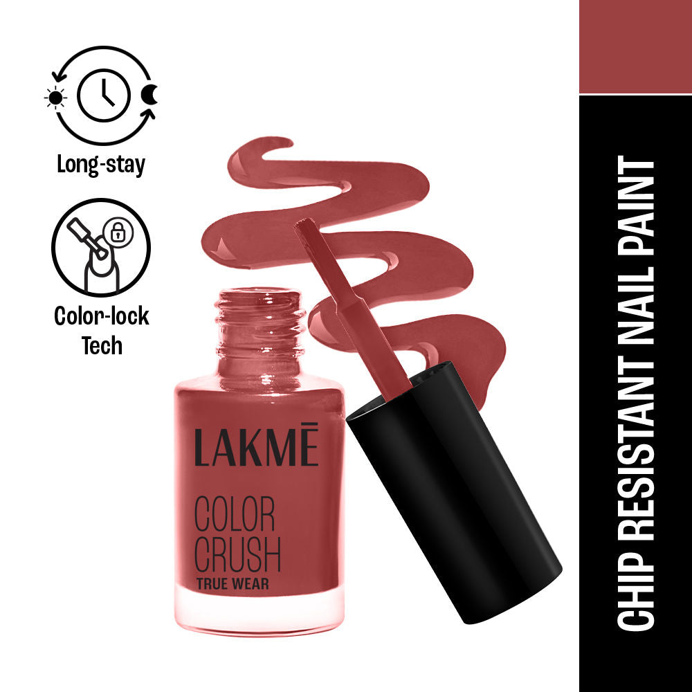 True Wear Color Crush Nail Polish, Long Lasting & Vibrant Nail Paint - 525