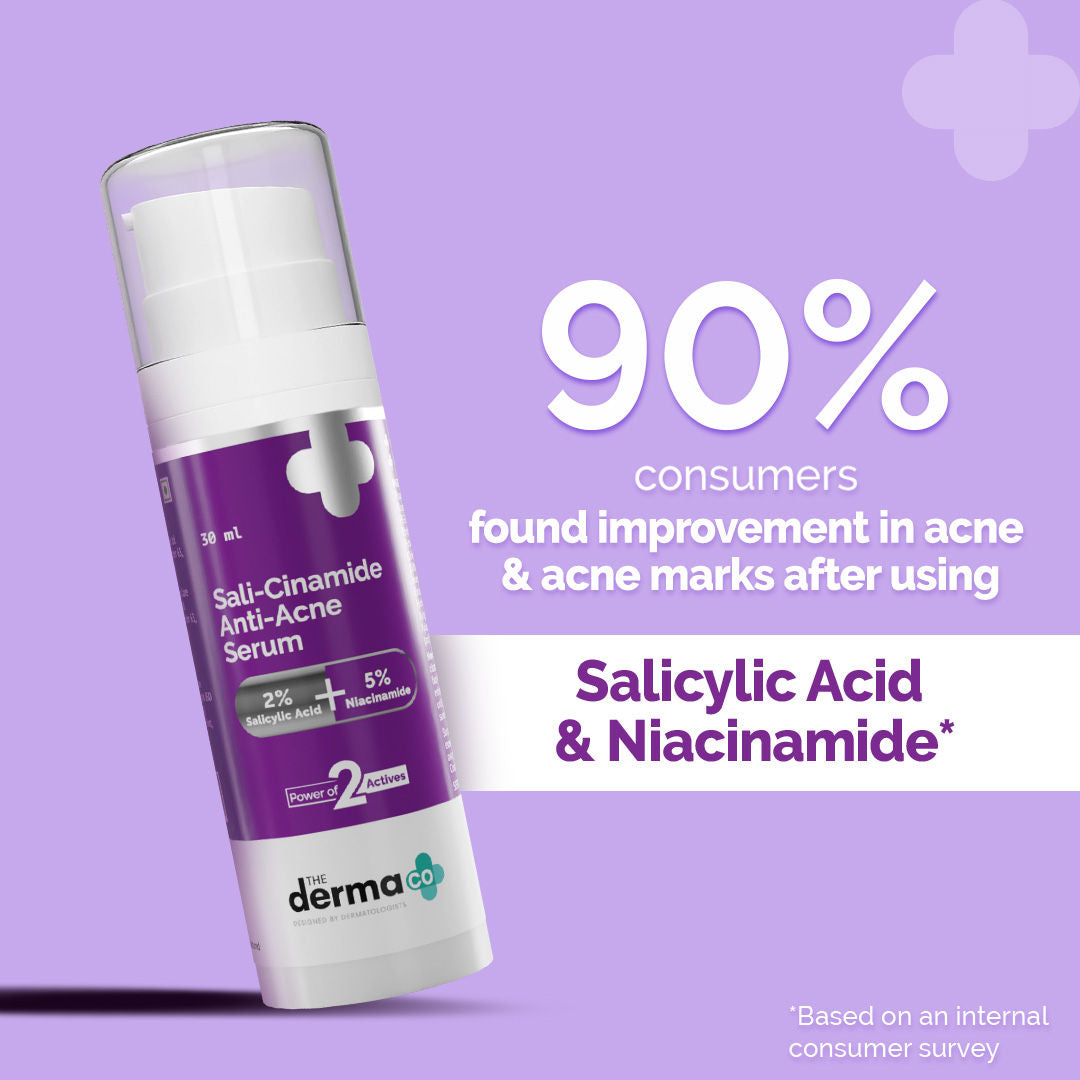 Sali-Cinamide Anti-Acne Face Serum With 2% Salicylic Acid & 5% Niacinamide