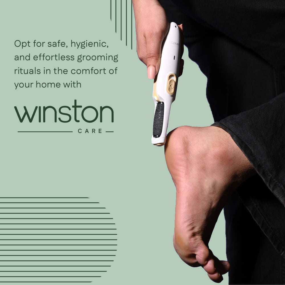 Rechargeable Callus Remover Foot Scrubber for Dead Skin, Pedicure Machine for Smooth Feet