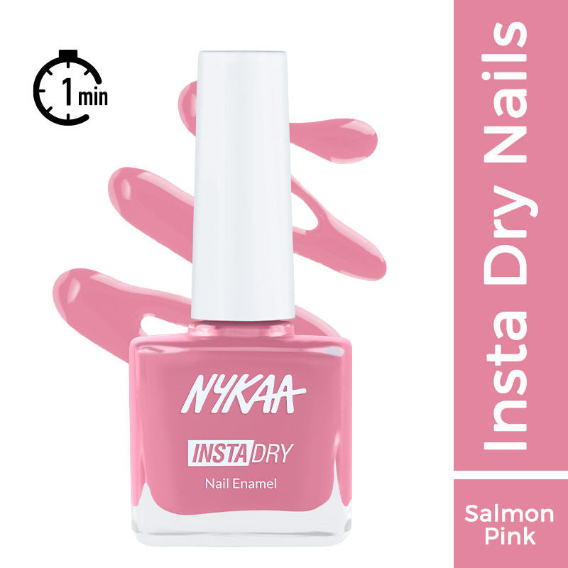 Insta Dry Fast Drying Nail Enamel Polish - Salmon Story - 343