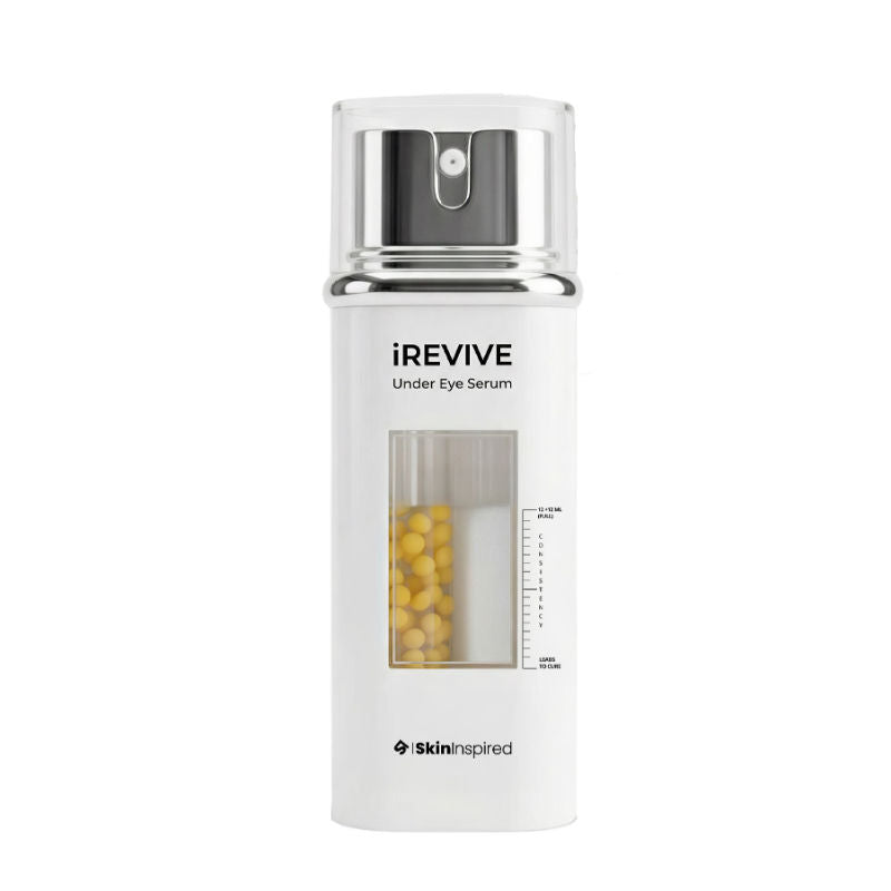 iREVIVE Dual Chamber Under Eye Serum, Brightening & De-Puffing Eye Treatment