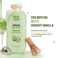 BodyLovin’ Matcha, But Disco Body Wash, Calming & Smoothening, Lactonic Matcha Fragrance