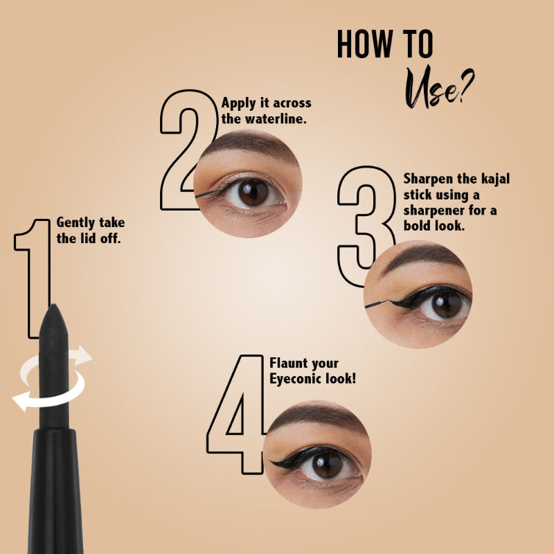 Eye Seduction Autoliner Kajal - Black