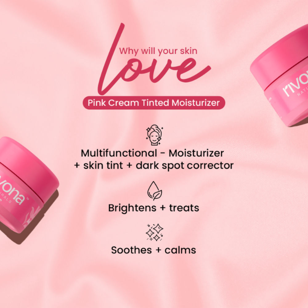 Deep Bright Pink Face Cream Everyday Glow