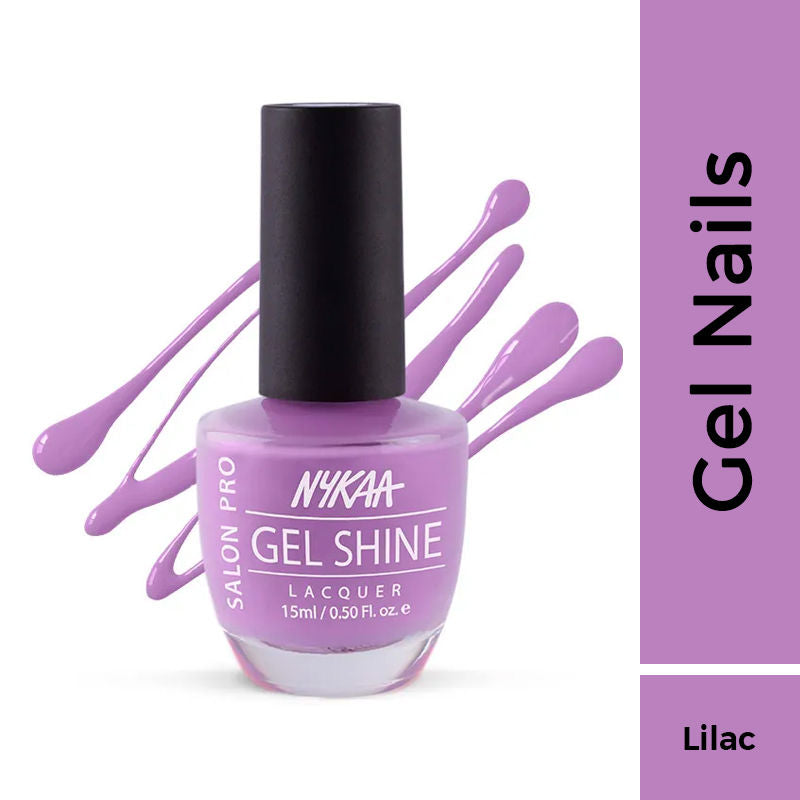 Nykaa Salon Pro Shine Gel Nail Polish - Florence Spritz 51 - Untamed Amsterdam 210