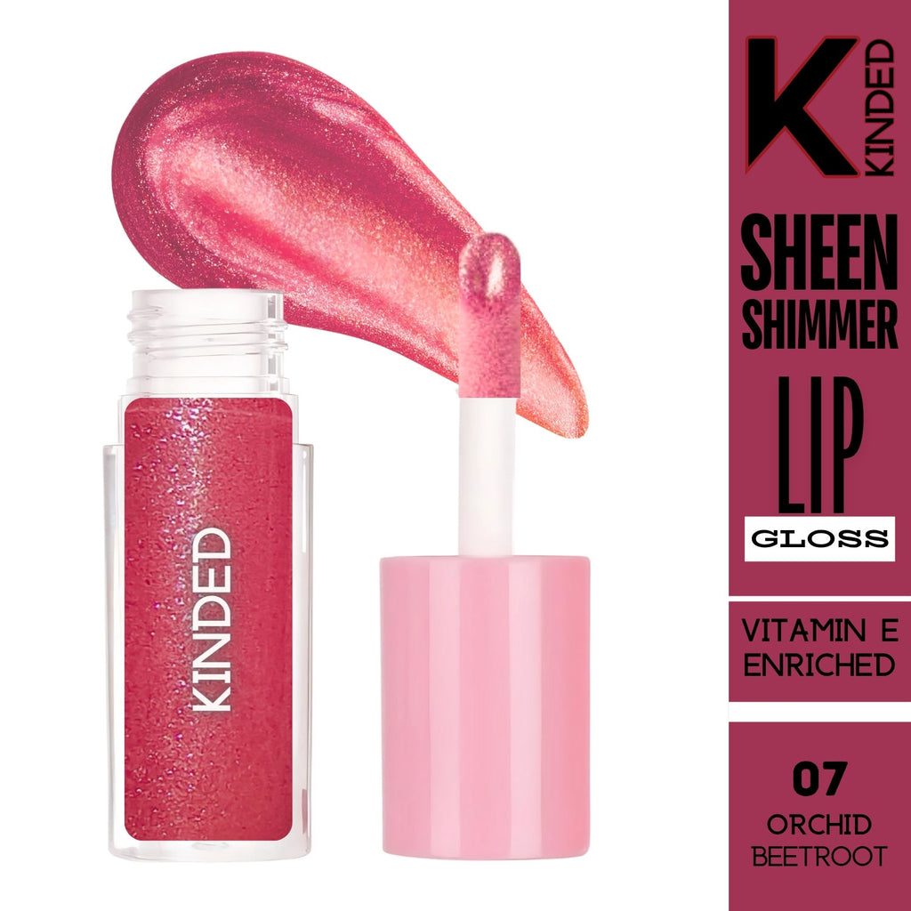 Sheen Shimmer Lip Gloss - 07 Orchid Beetroot