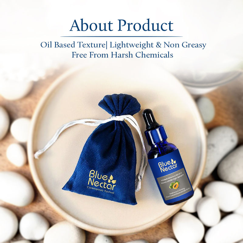 Papaya Under Eye Serum for Dark Circles & Puffiness