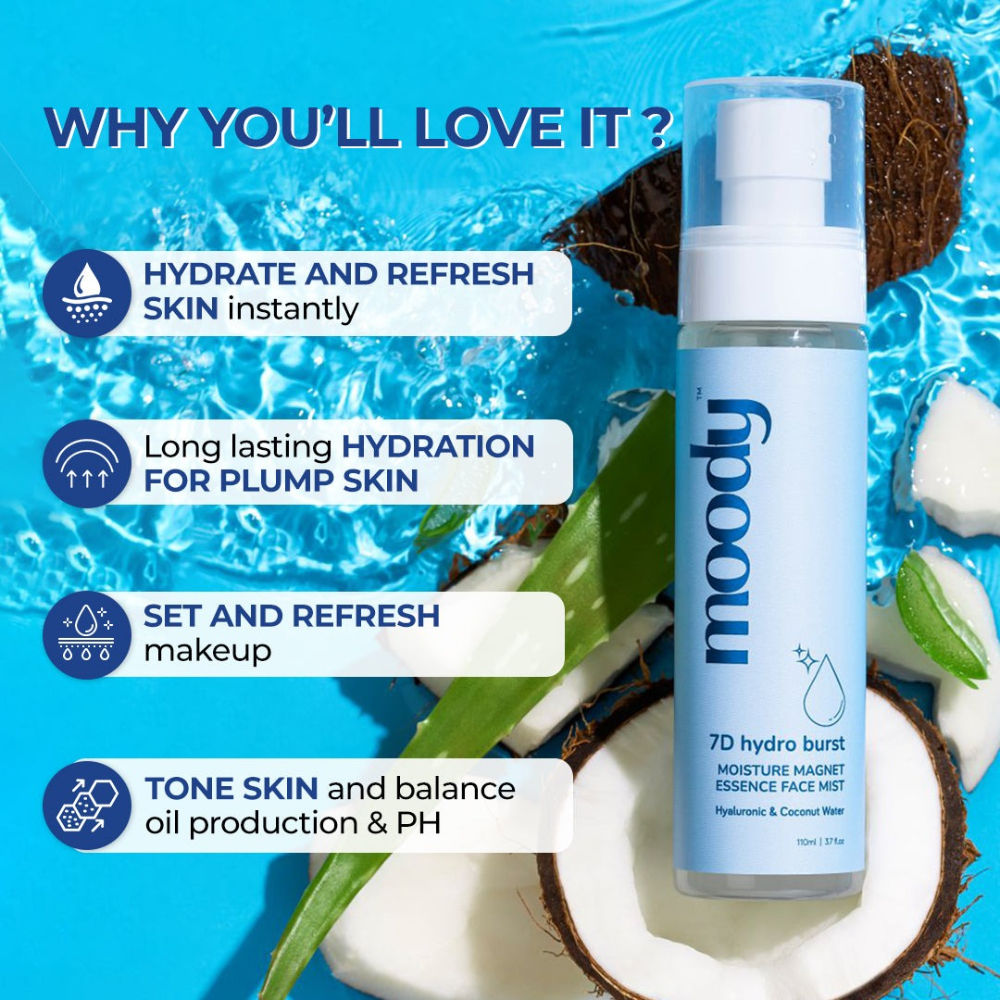 Hydroburst Hyaluronic Face Mist Toner For Long Lasting Hydration Combination & Dry Skin Type