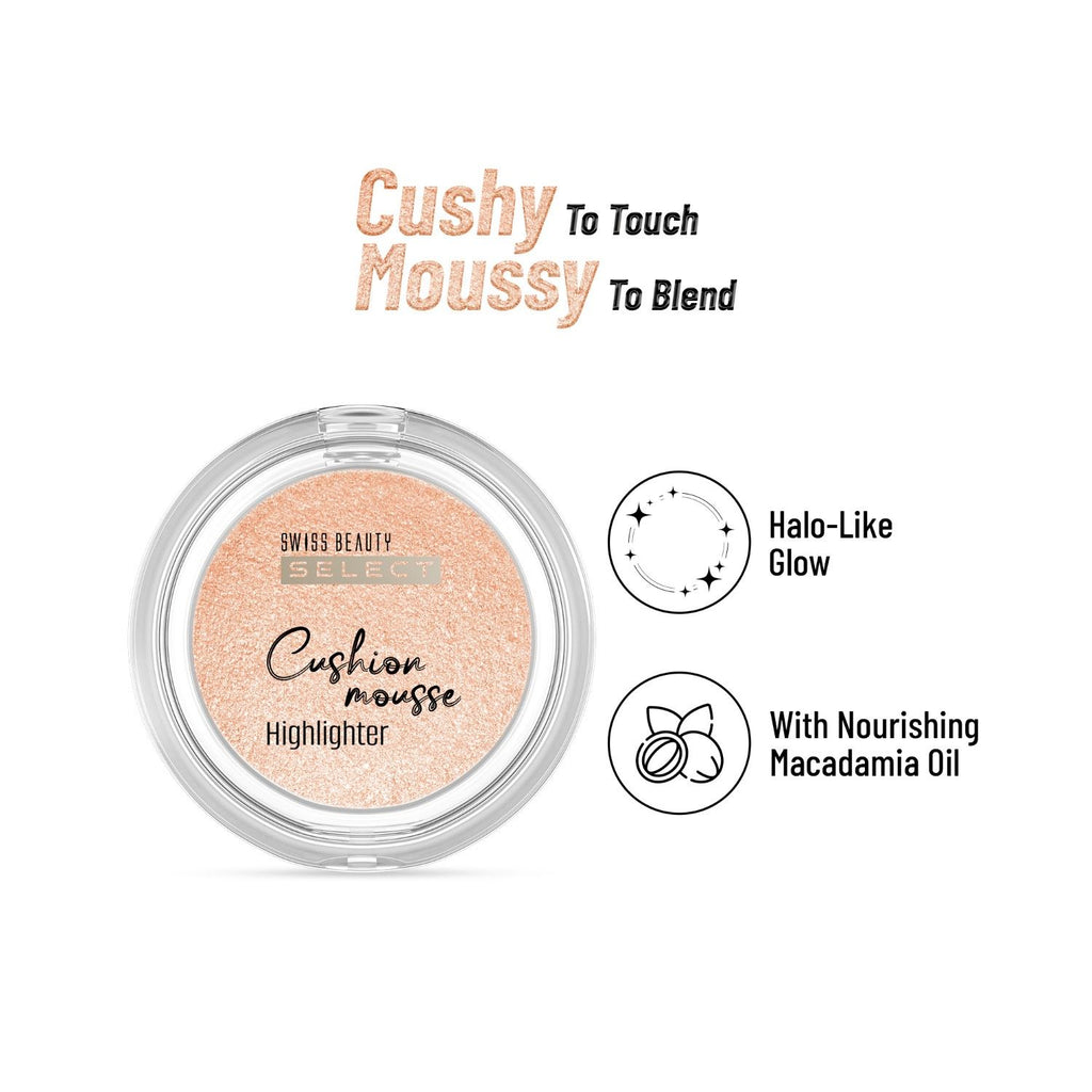 Select Cushion Mousse Highlighter - 3 Champagne Gleam