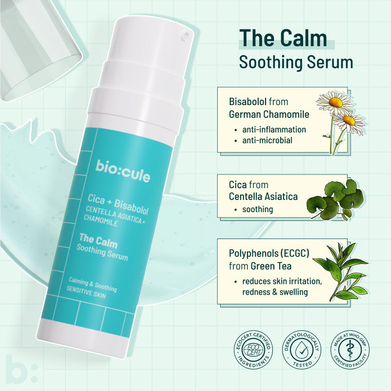 The Calm Soothing Face Serum - For Sensitive Skin