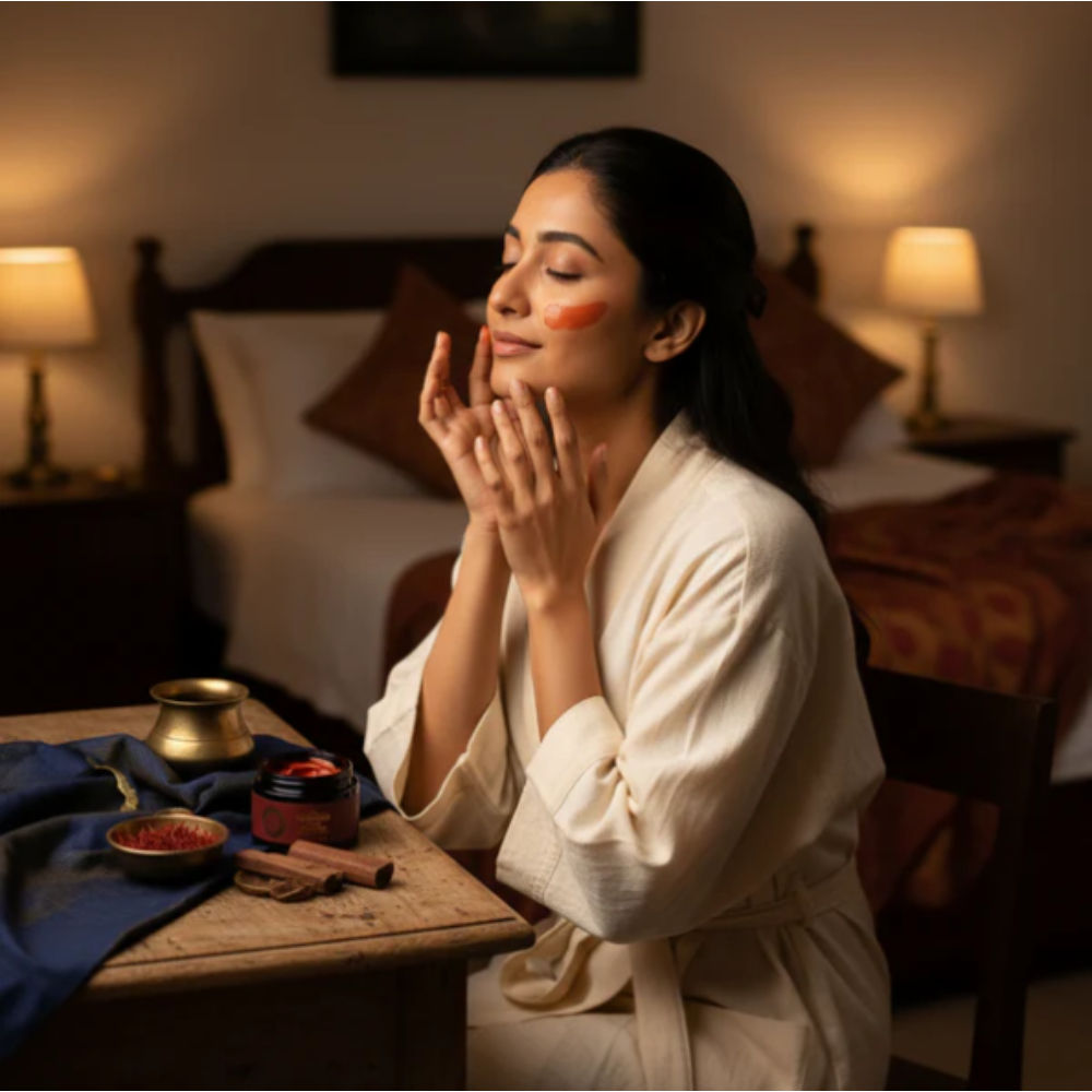 Red Sandalwood Skin Brightening & Night Repair Cream