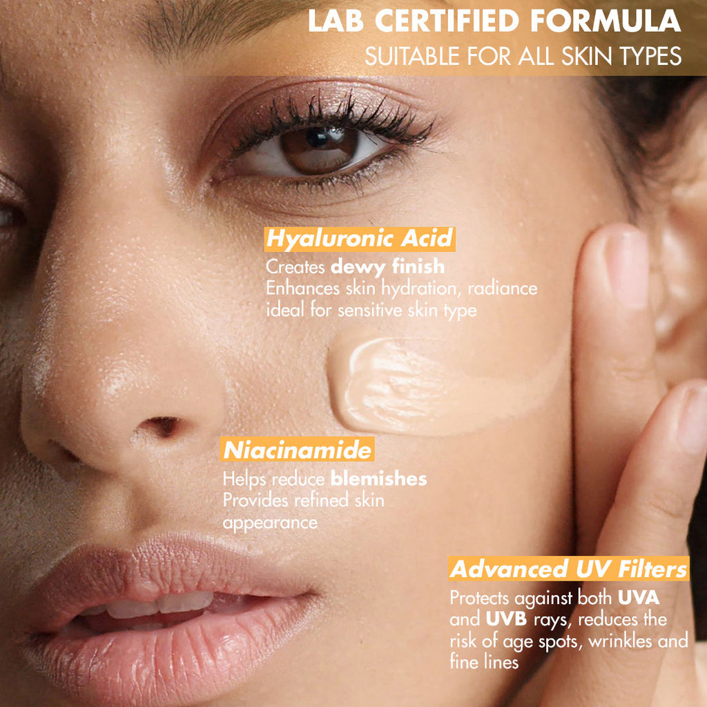 Dewy Look Tinted Sunscreen SPF 50++++