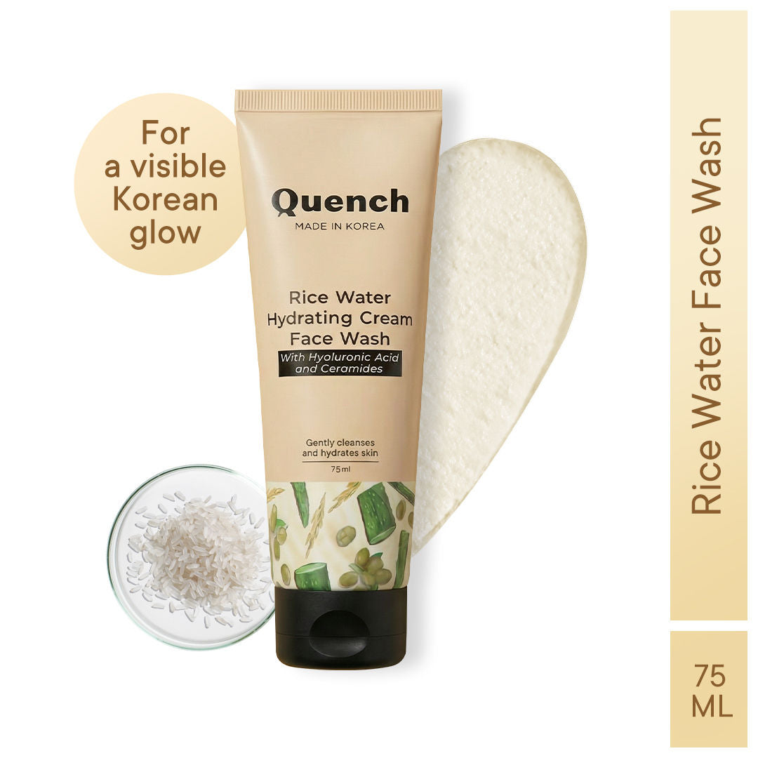 Rice Water Hydrating Cream Face Wash