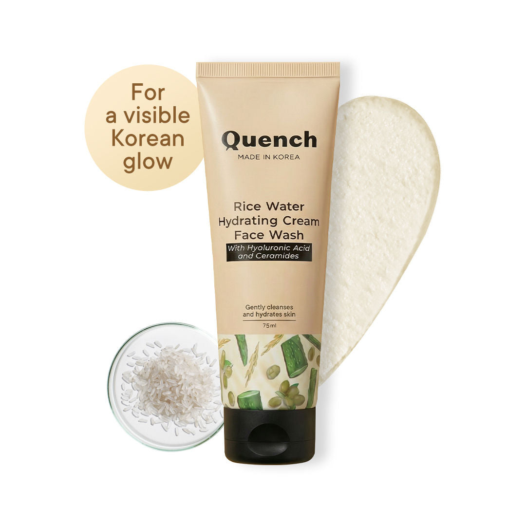 Rice Water Hydrating Cream Face Wash