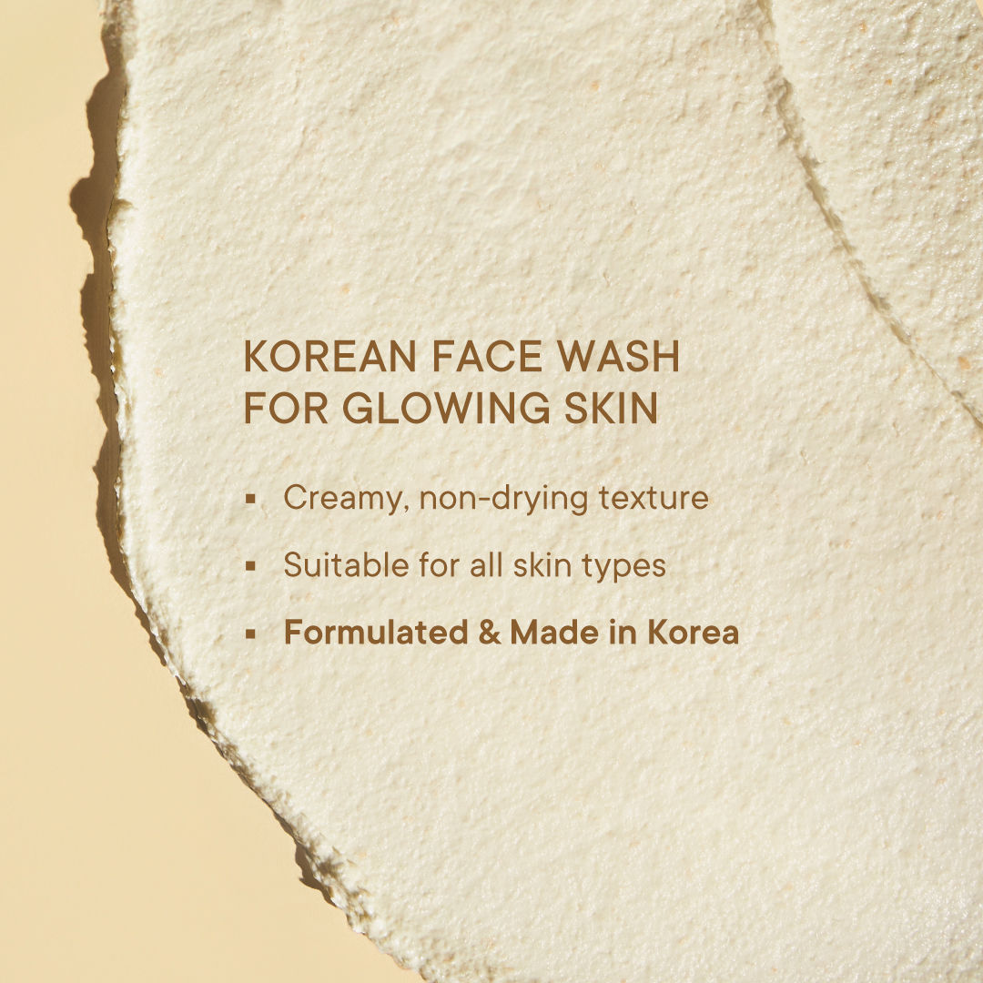 Rice Water Hydrating Cream Face Wash