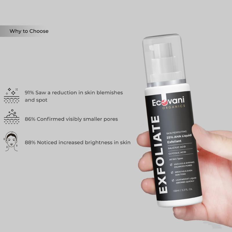 25% AHA Liquid Salicylic Acid Exfoliant