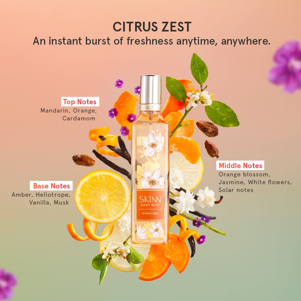 Citrus Zest Body Mist For Her