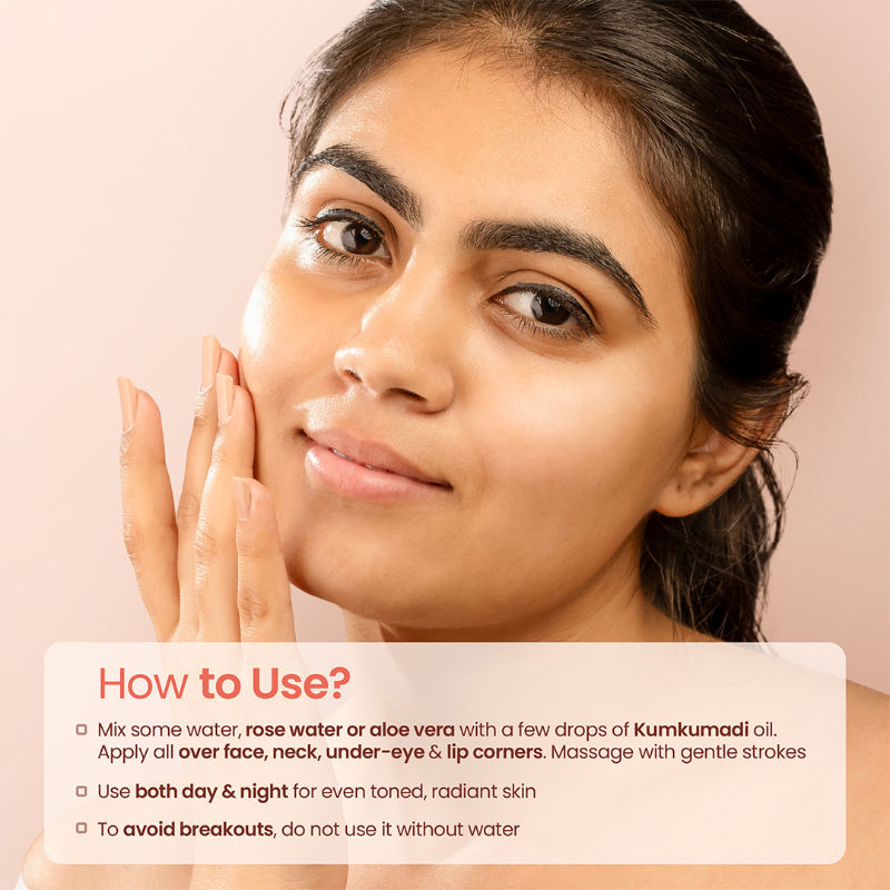 Kumkumadi Youth Revitalising Facial Oil, For Uneven Skin & Dark Spot Removal