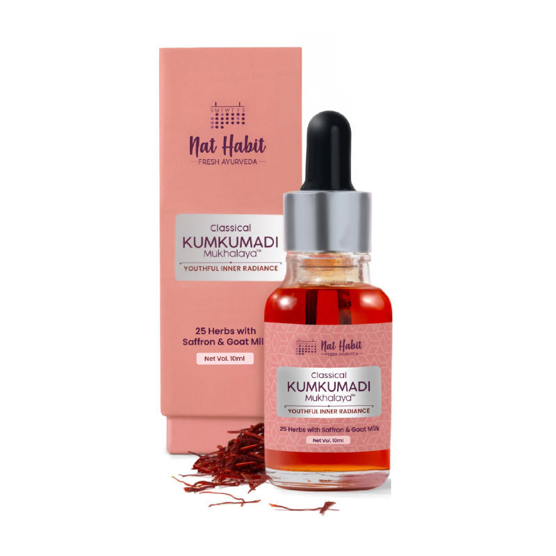 Kumkumadi Youth Revitalising Facial Oil, For Uneven Skin & Dark Spot Removal