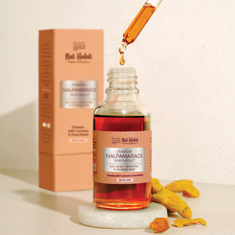 Taila-Paka Nalpamardi Skin Brightening Treatment Face Oil, Tailam For Dry & Allergic Skin