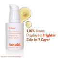 Neude 20% Vitamin C Serum - Glutathione+Red Algae+Kakadu Plum, C-Bionic Super Serum for Skin Brightening