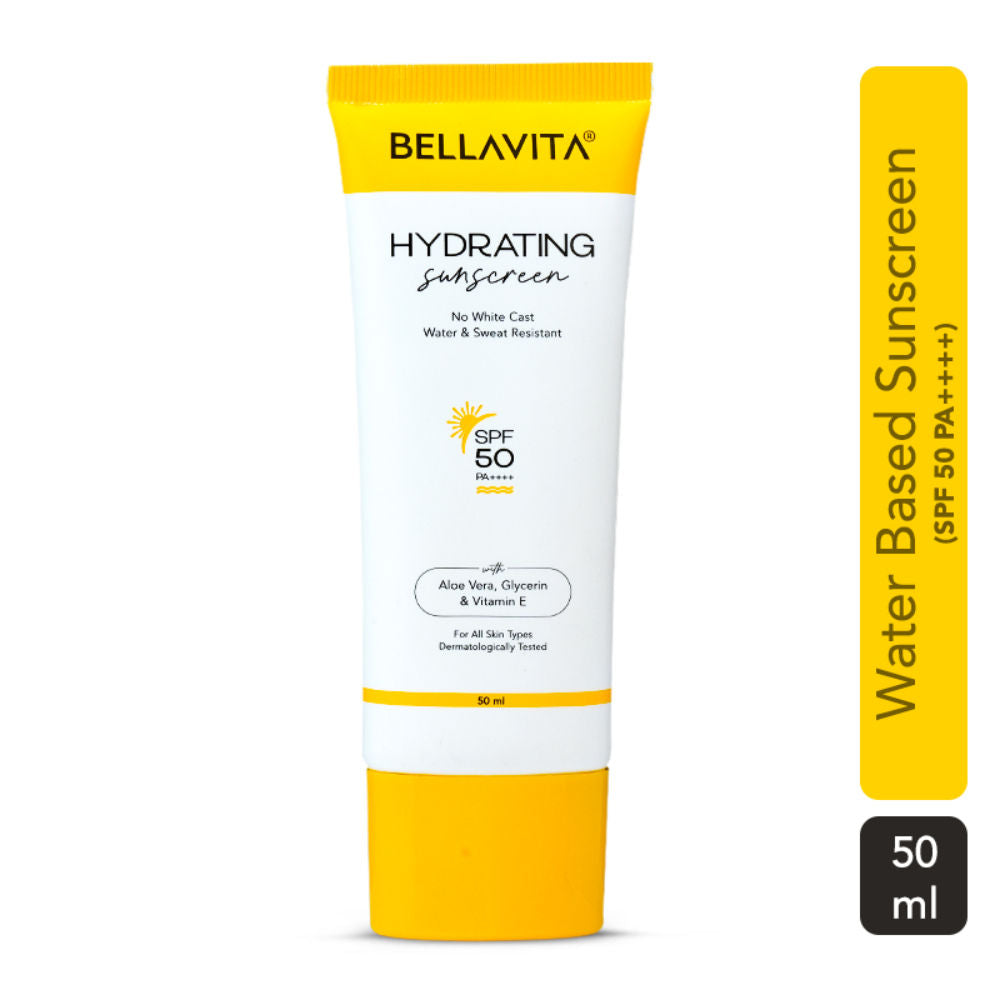 Bella Vita Water based Hydrating SPF 50 PA+++ UV Protection Sun Block Sunscreen 50ML