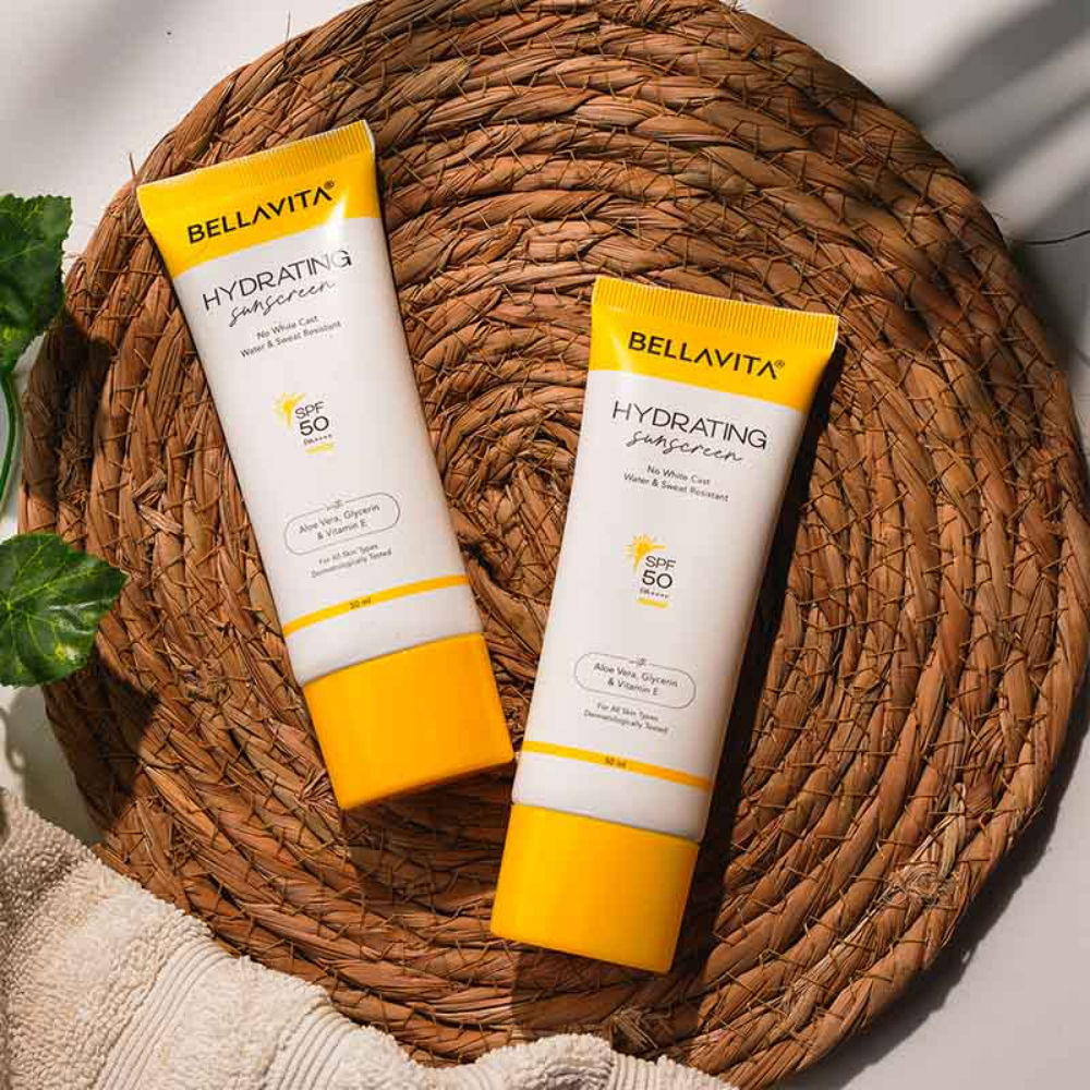 Bella Vita Water based Hydrating SPF 50 PA+++ UV Protection Sun Block Sunscreen 50ML