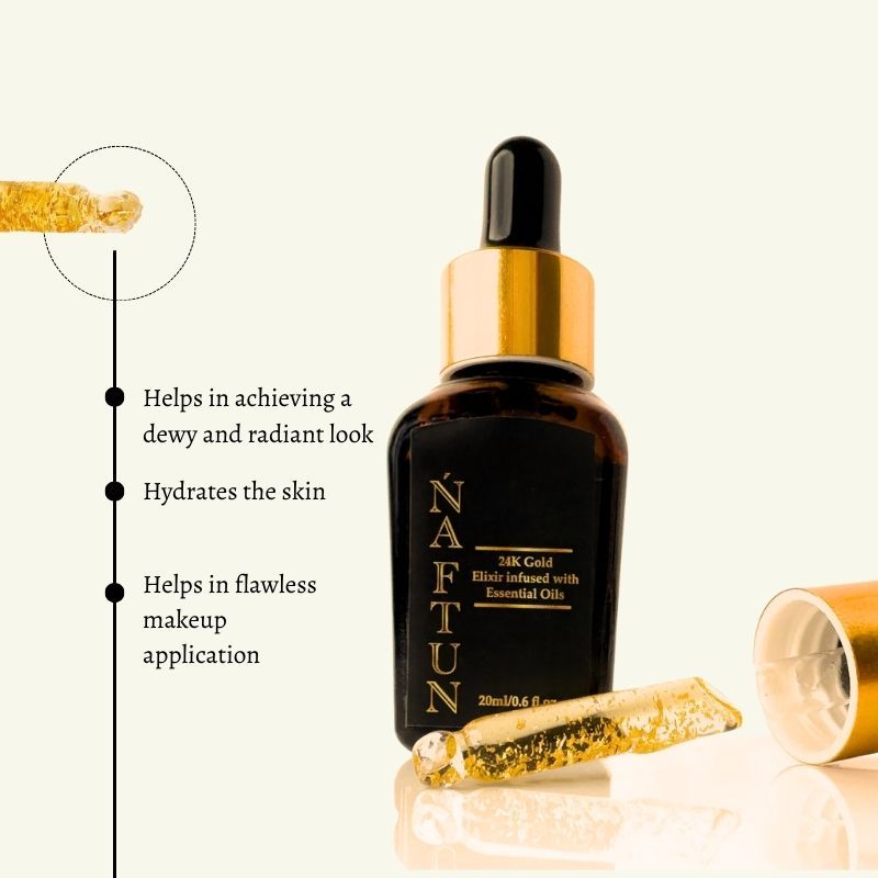 24K Gold Elixir Infused With Essential Oils
