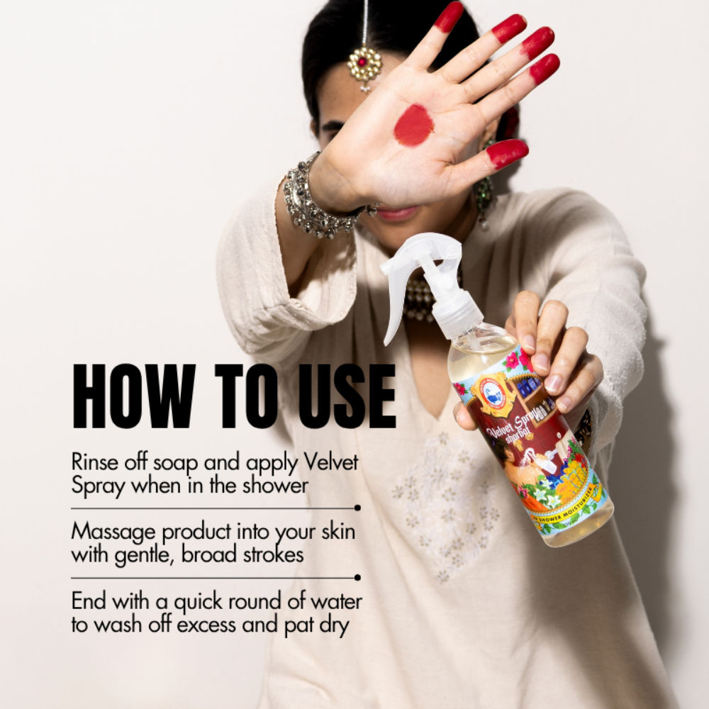 Limited Edition Velvet Spray Sharbat In-Shower Body Moisturizer