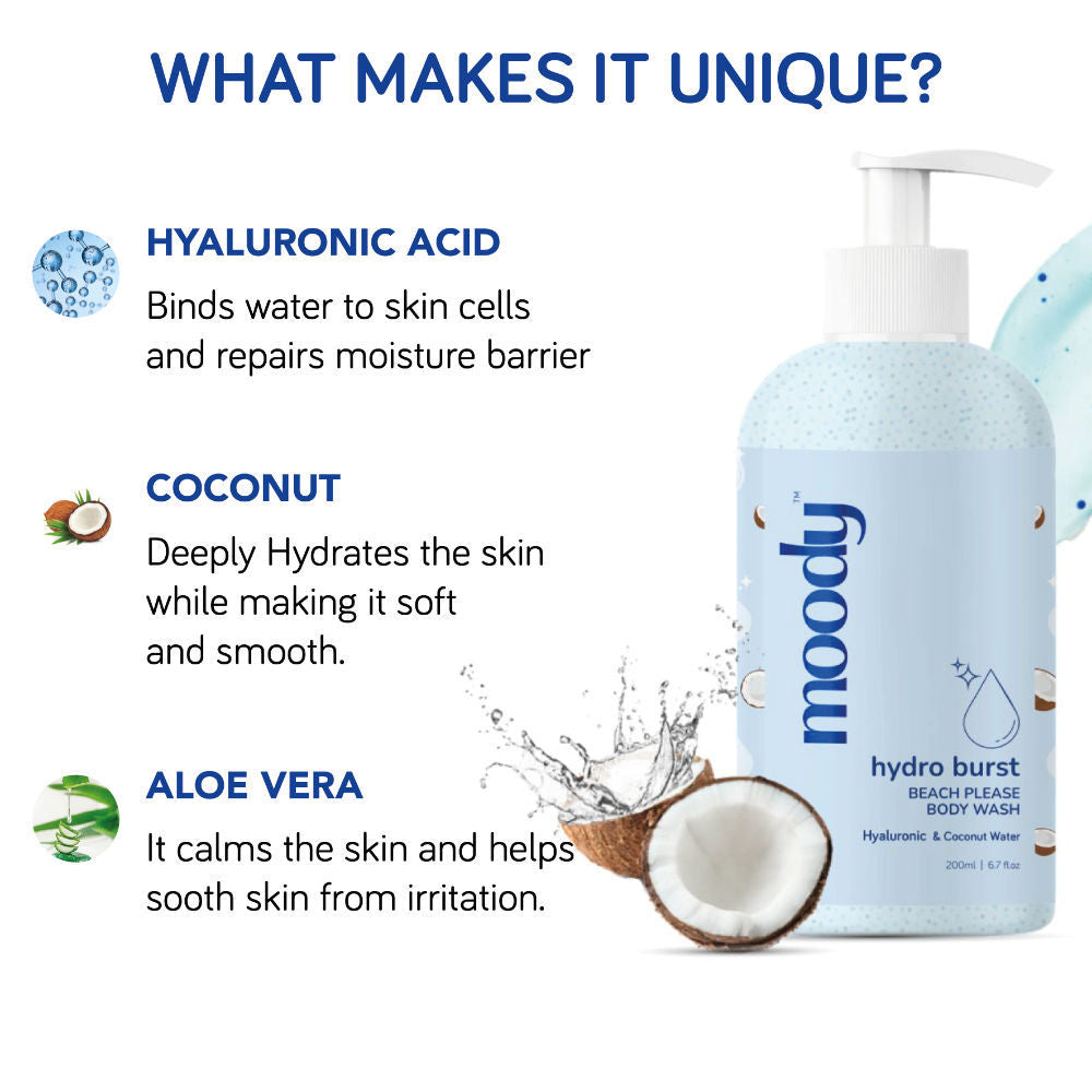 Hydro Burst Beach Please Body wash