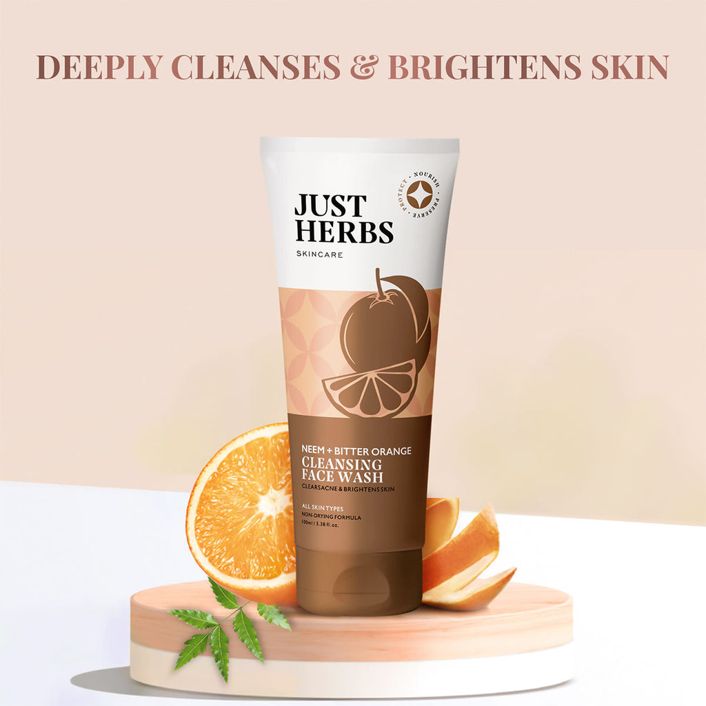 Cleansing Face Wash With Neem + Bitter Orange