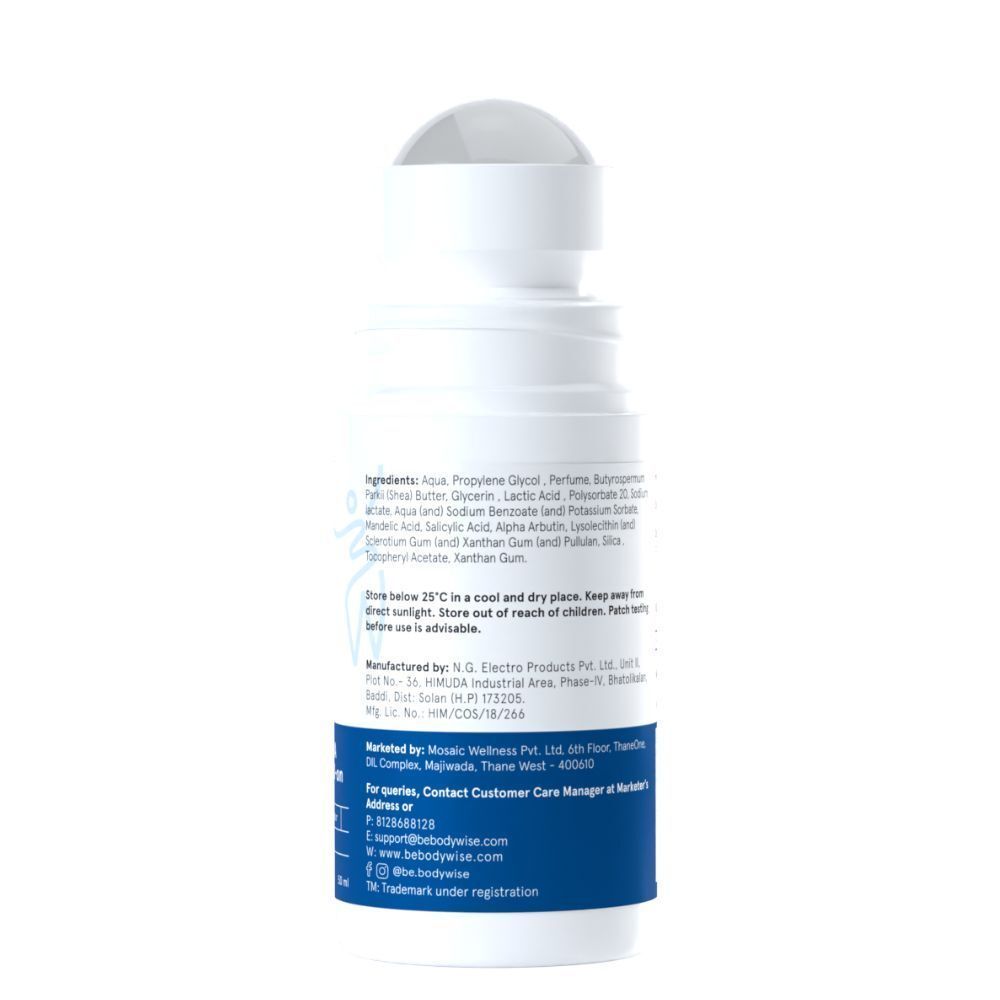 4% AHA BHA Underarm Roll On - Honey Oudh