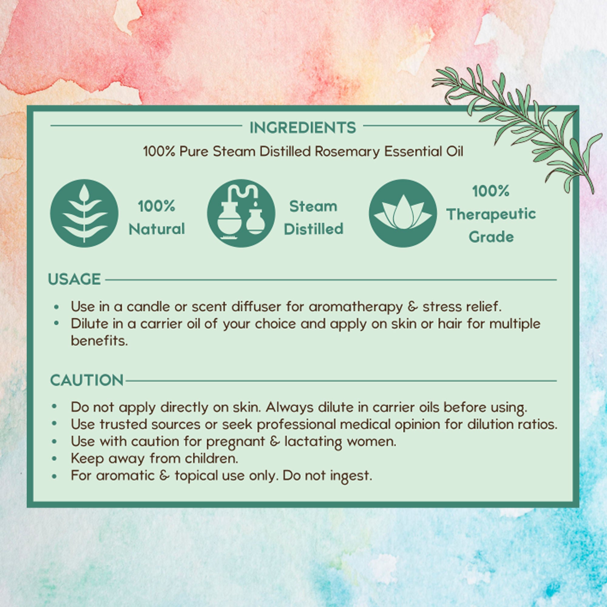 Rosemary Essential Oil