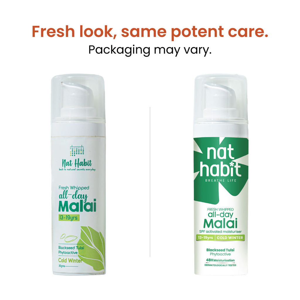 Blackseed Tulsi Face Moisturizer, Winter Face Cream With Vit A, Cold Cream For Oily Skin