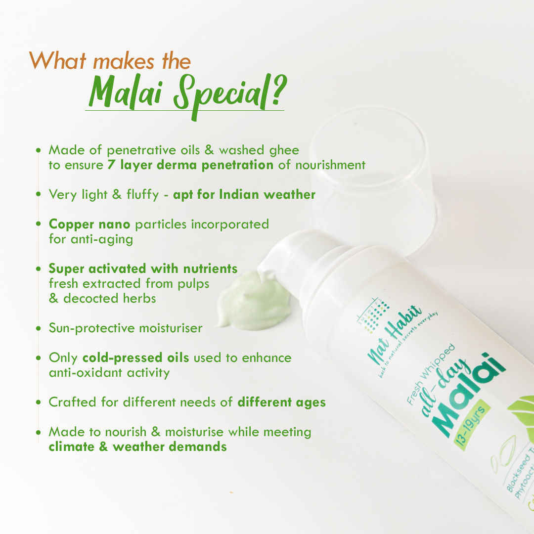 Blackseed Tulsi Face Moisturizer, Winter Face Cream With Vit A, Cold Cream For Oily Skin