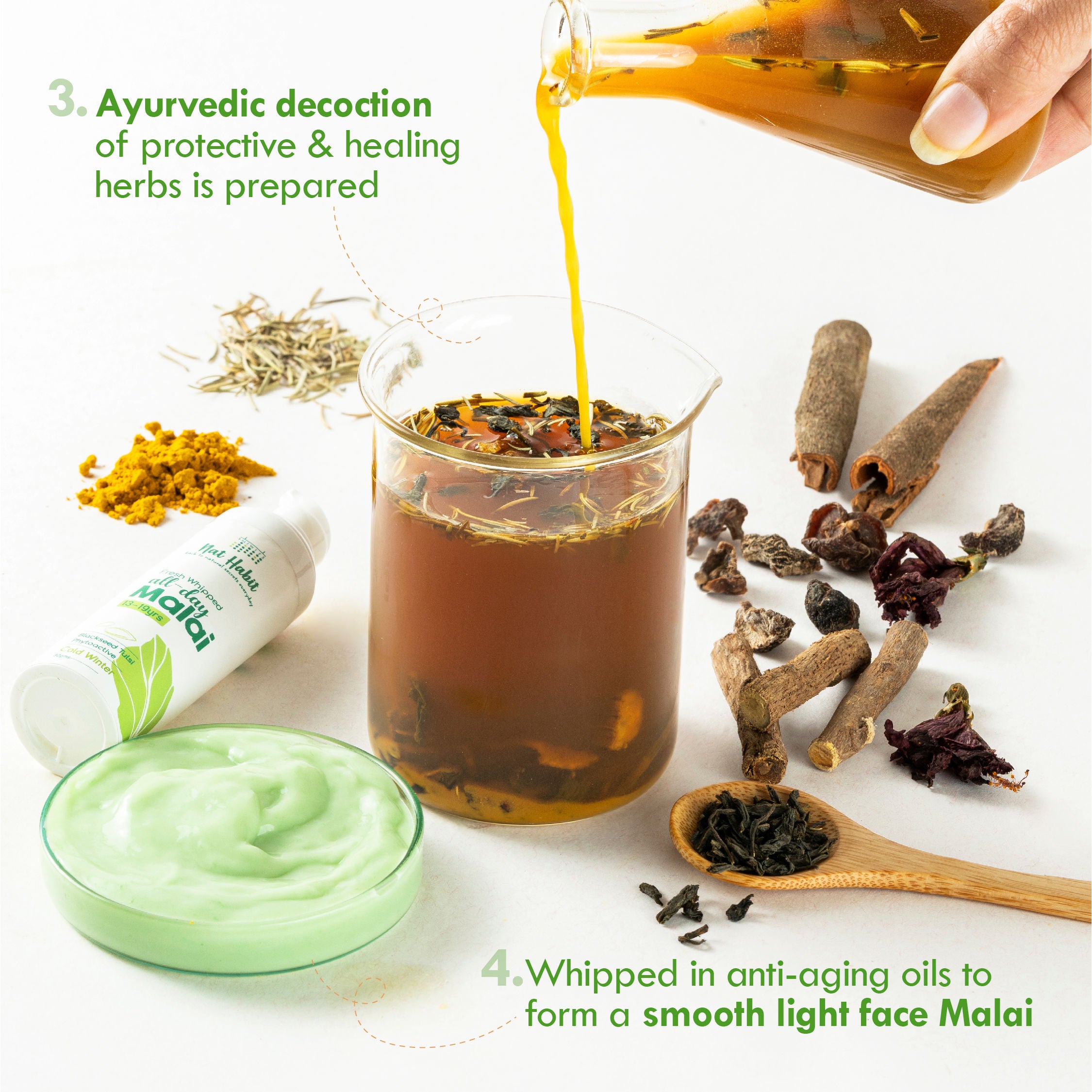 Blackseed Tulsi Face Moisturizer, Winter Face Cream With Vit A, Cold Cream For Oily Skin