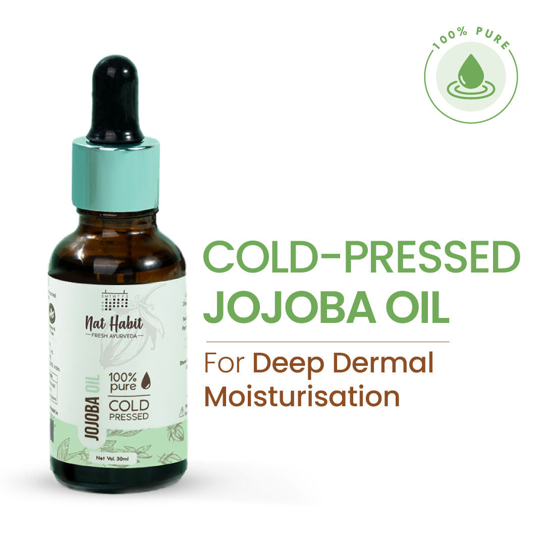 100% Pure Cold Pressed Jojoba Oil
