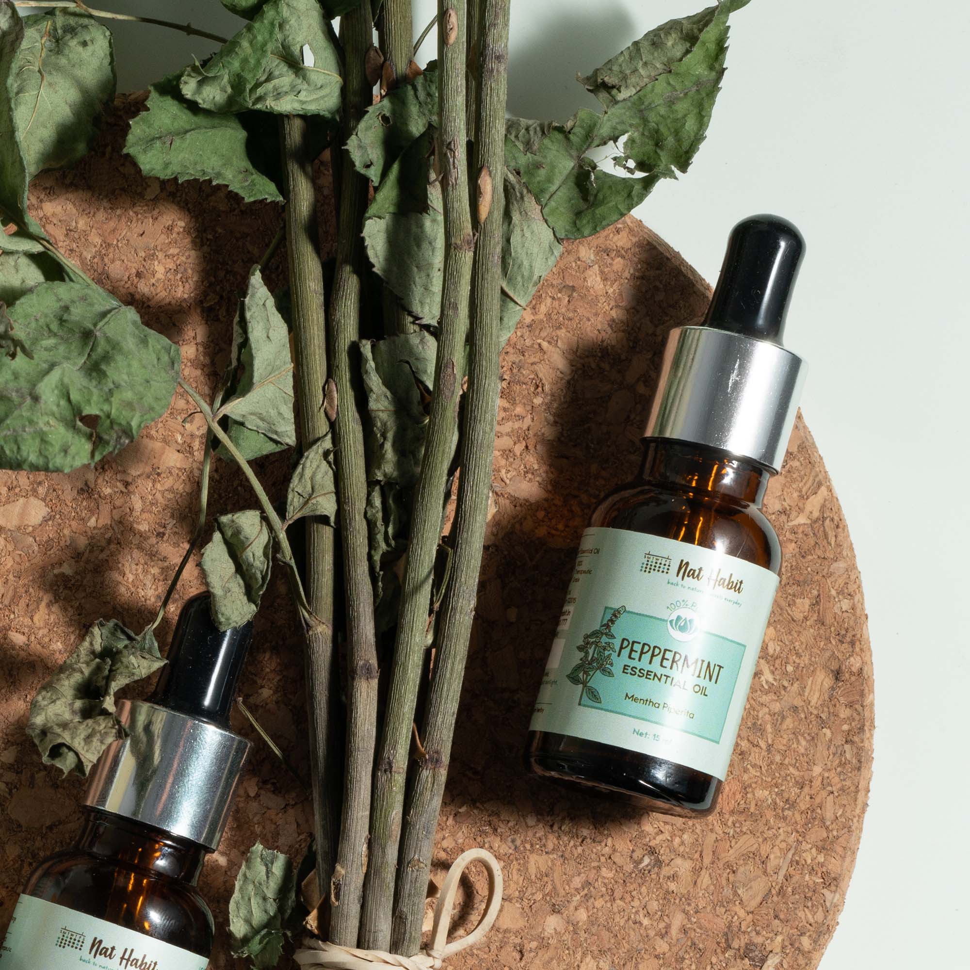 Peppermint Essential Oil for Hair Growth, Itchy Scalp Care, Dandruff Control - 100% Pure