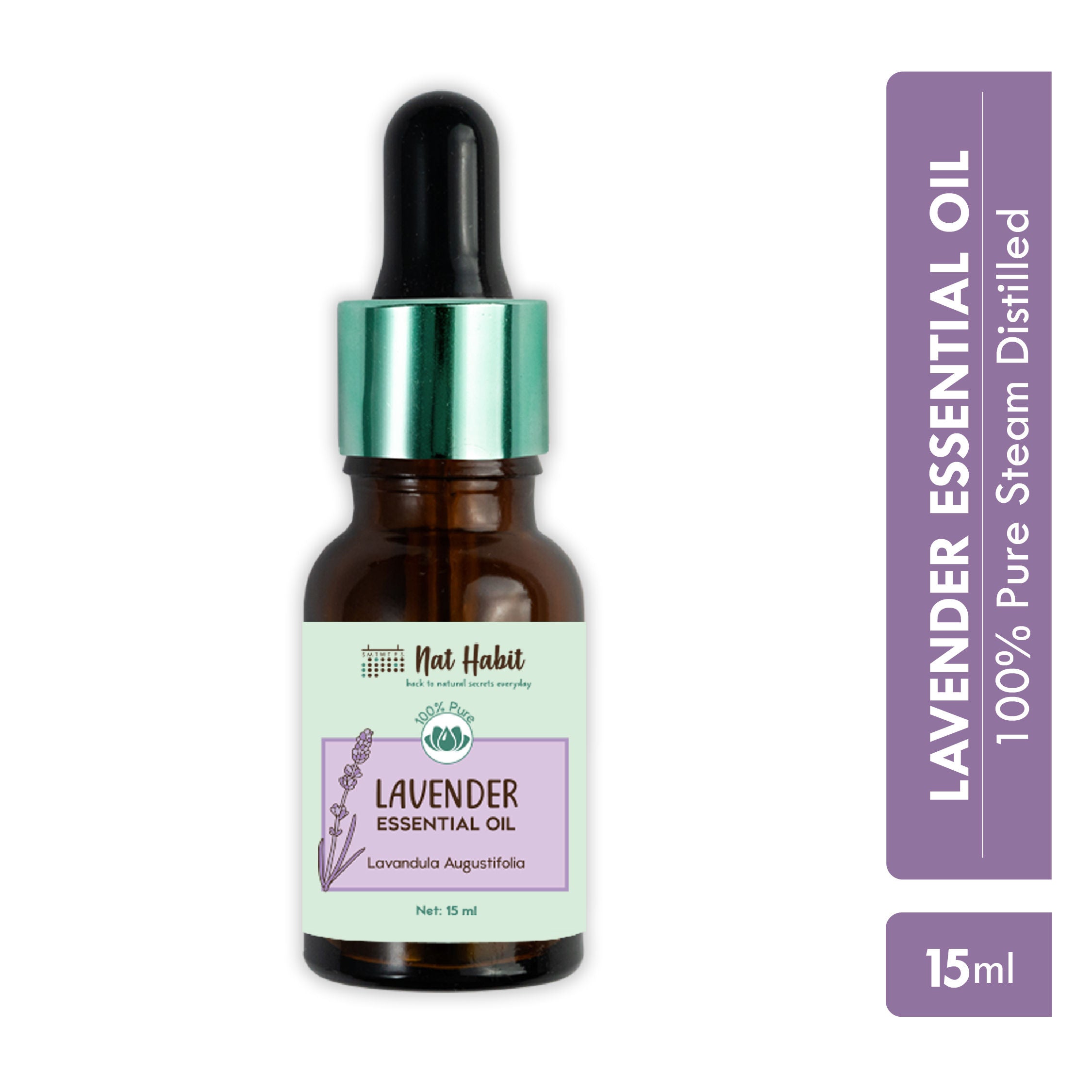 Lavender Essential Oil for Healthy Hair Growth, Skin, Good Sleep, Undiluted & 100% Pure