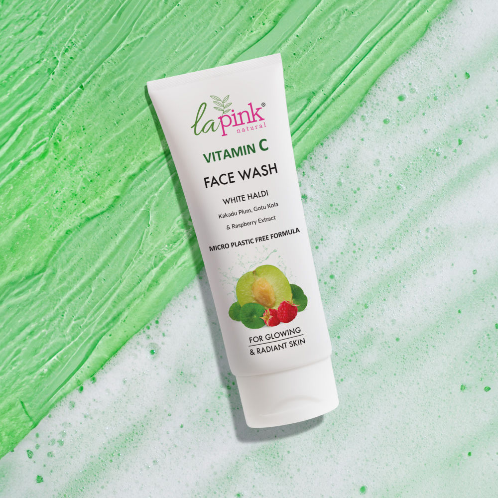 Vitamin C Face Wash With White Haldi Gotu Kola Brightens And Evens Skin Tone