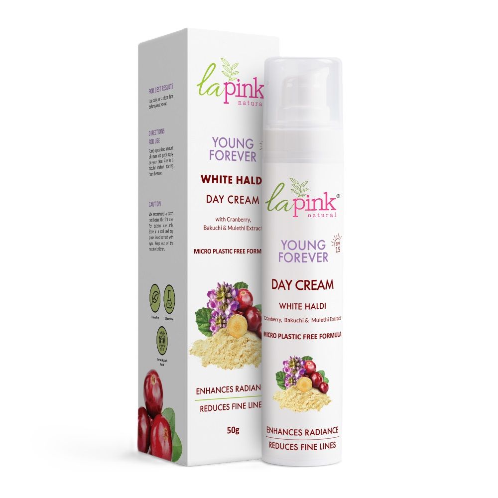 Young Forever Anti-Aging Day Cream SPF 15 With Bakuchi For Fine Lines & Wrinkles