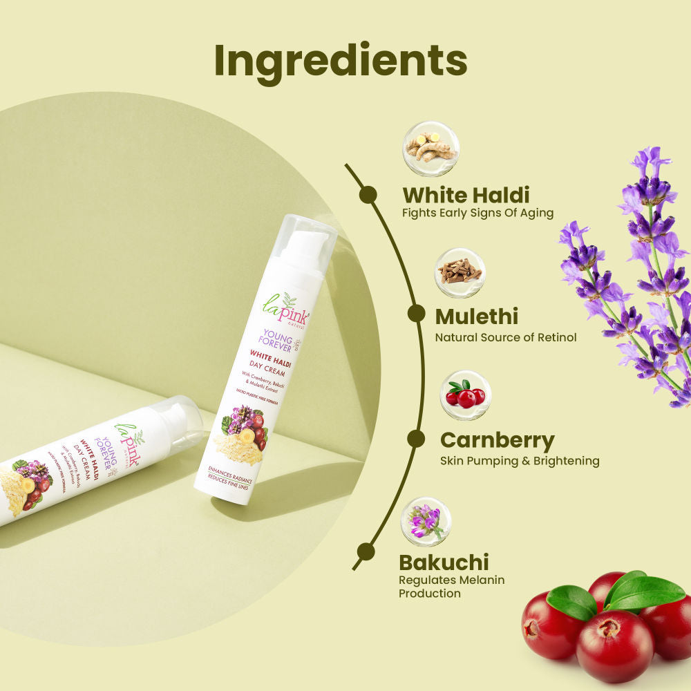Young Forever Anti-Aging Day Cream SPF 15 With Bakuchi For Fine Lines & Wrinkles