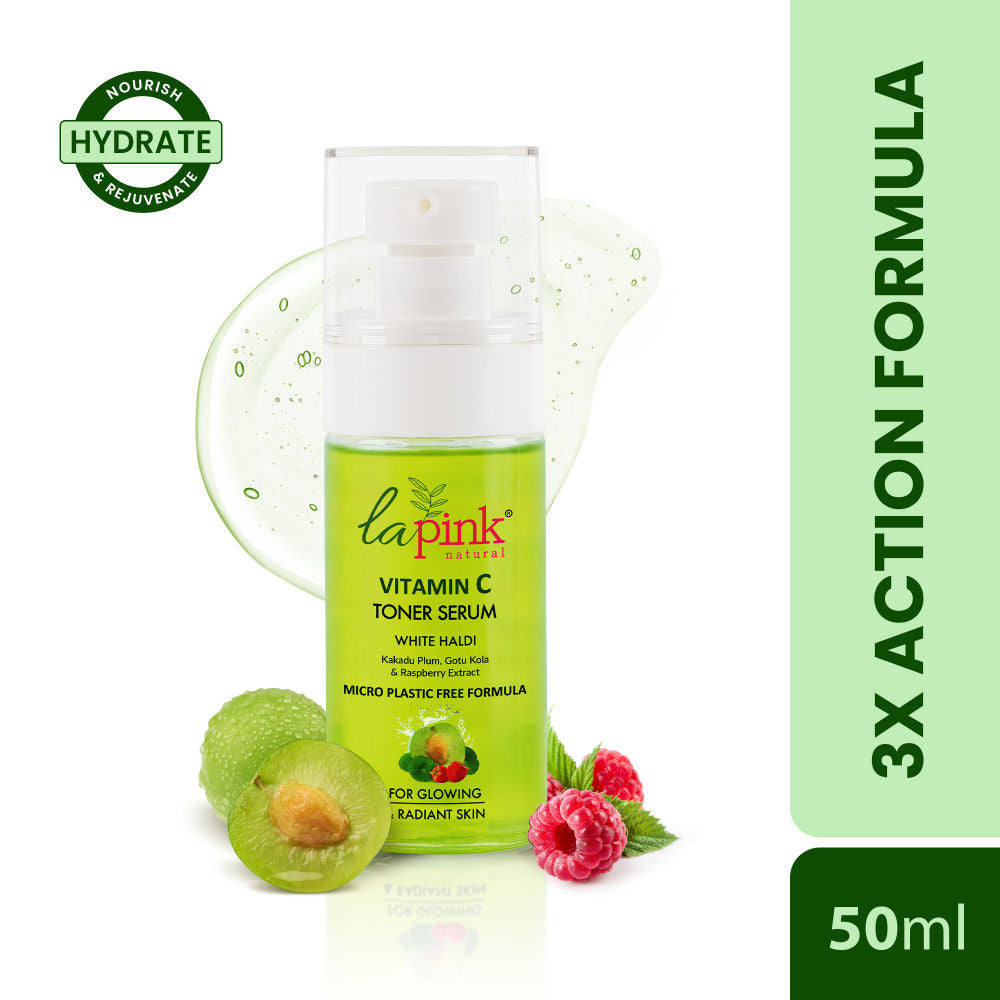 Vitamin C Face 2-In-1 Toner Serum 100% Alcohol Free For Refresh & Glowing Skin