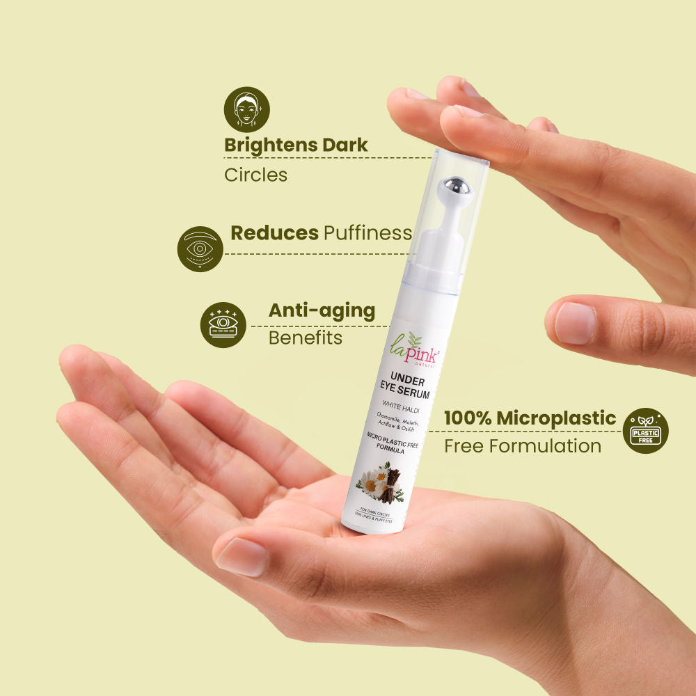 Young Forever Hydrating Under Eye Serum With Niacinamide For Dark Circles & Puffy Eyes