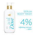 Exfoliate Away Serum Body Wash with 4% Refining Serum + AHA