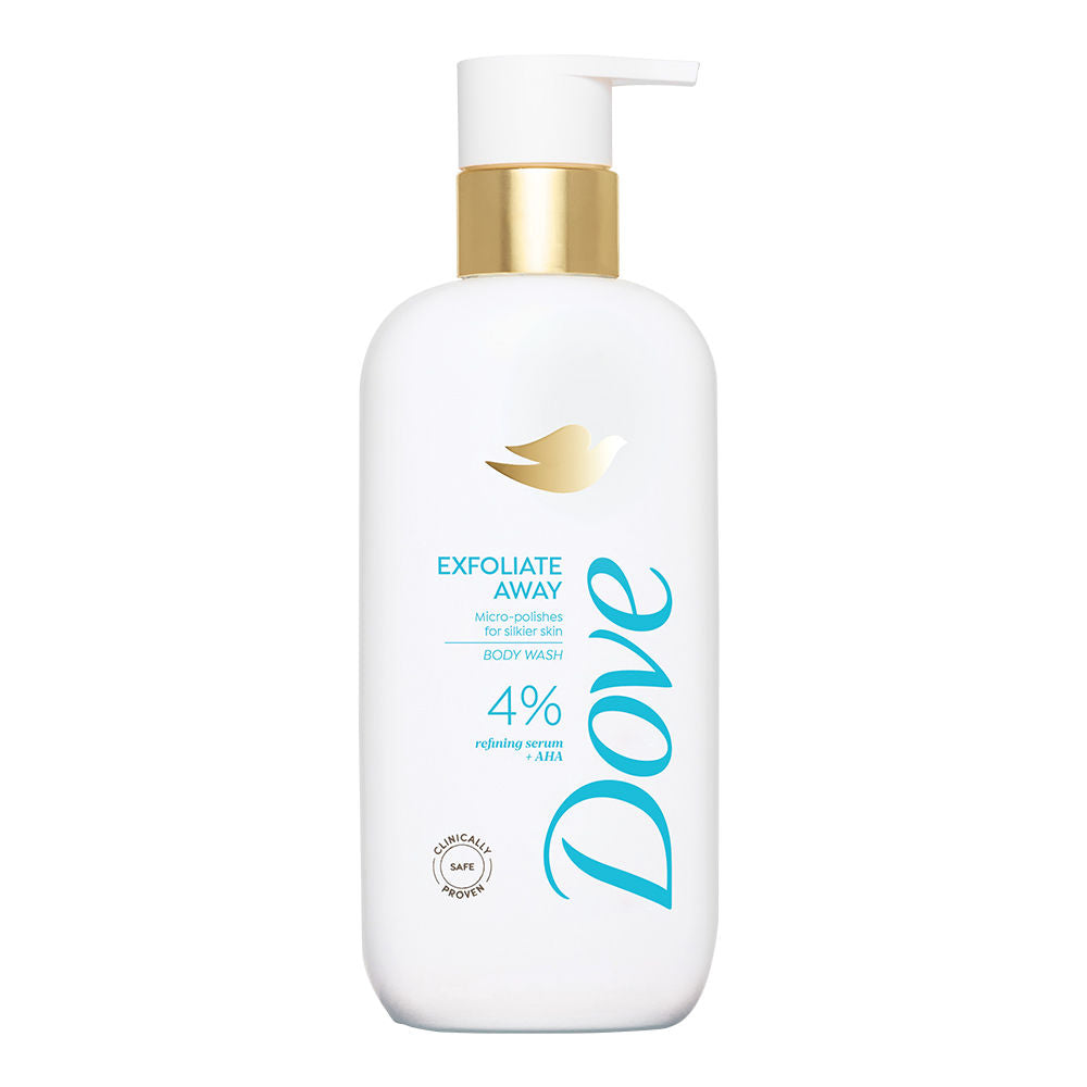 Exfoliate Away Serum Body Wash with 4% Refining Serum + AHA