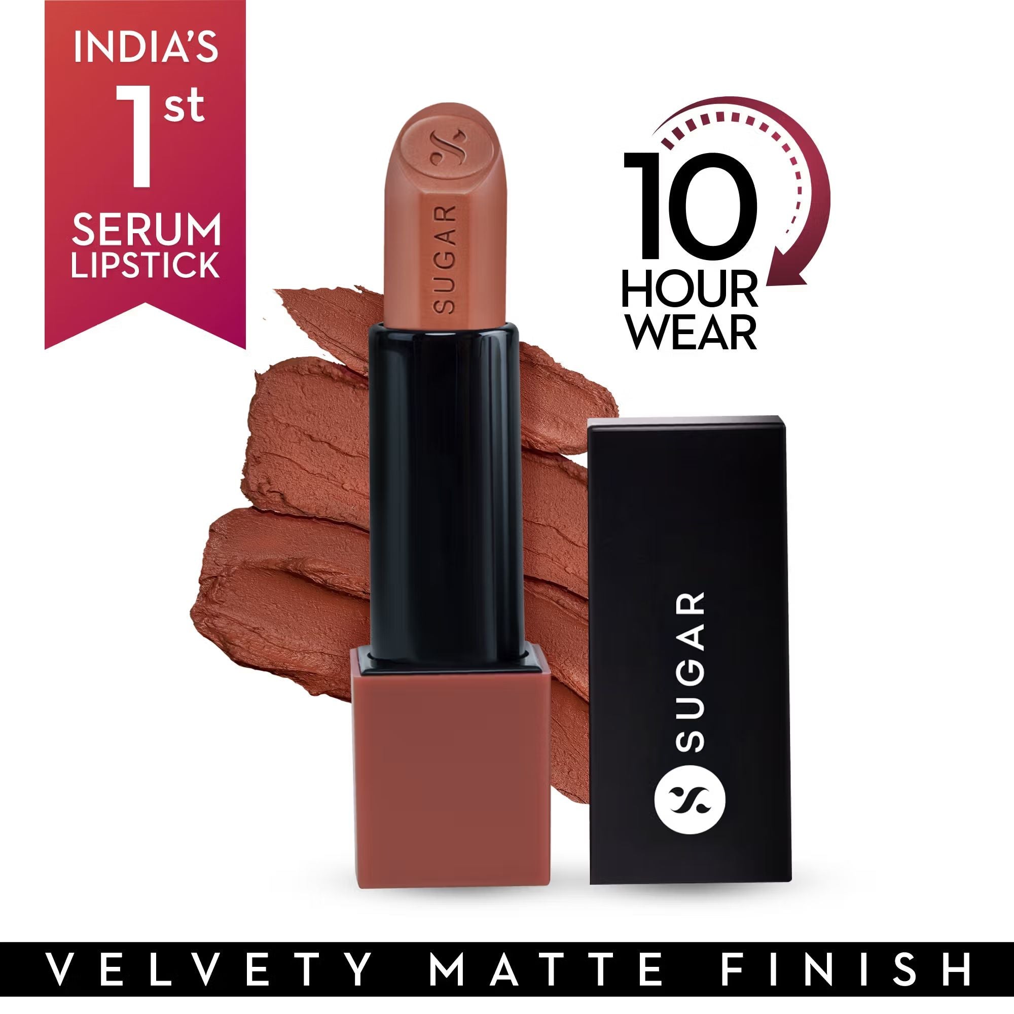 Glide Peptide Serum Lipstick - 01 Santorini Sunset
