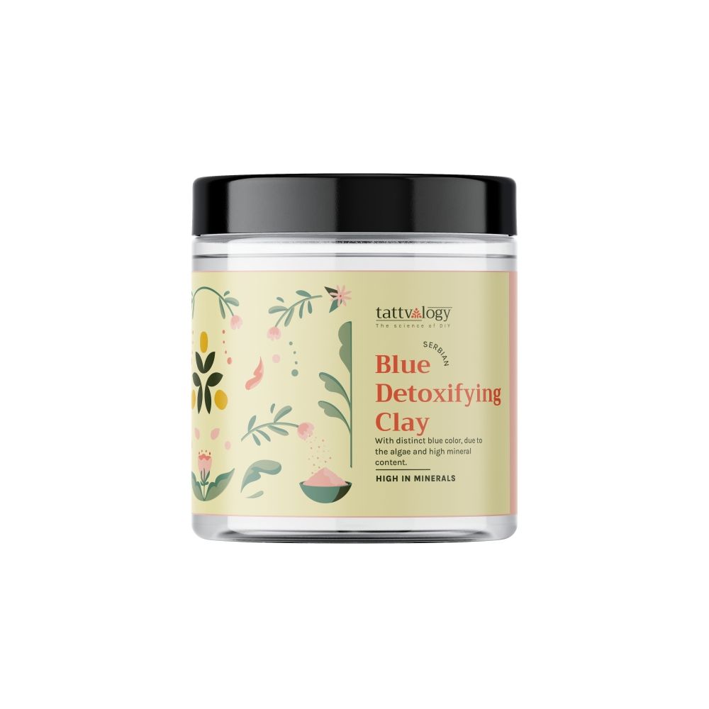 Serbian Blue Clay - Detoxifies, Purifies Pores & Restores Glow for Balanced, Healthy Skin
